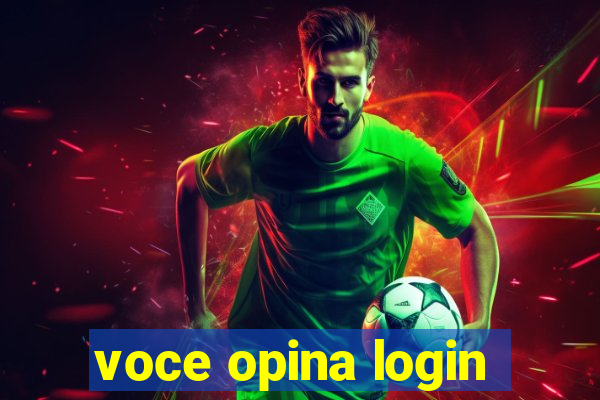 voce opina login