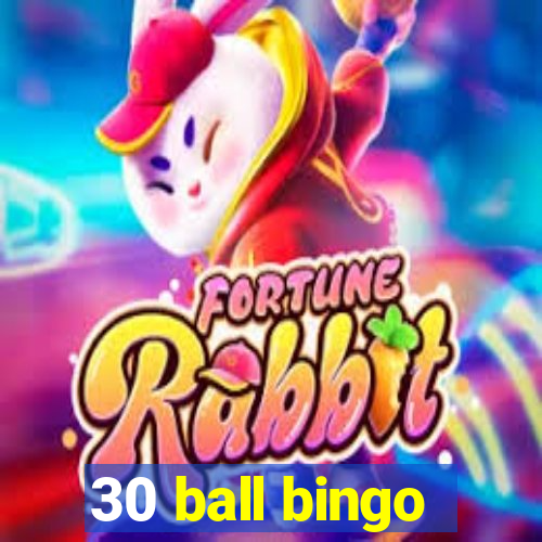 30 ball bingo