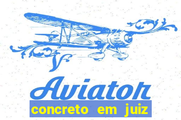 concreto em juiz de fora