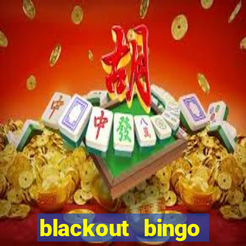 blackout bingo promo code