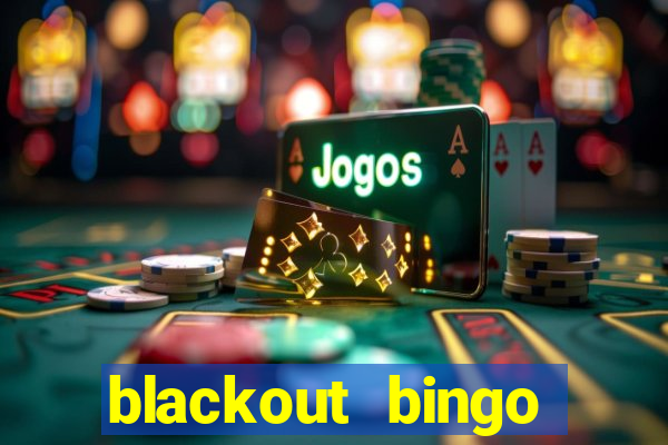 blackout bingo promo code