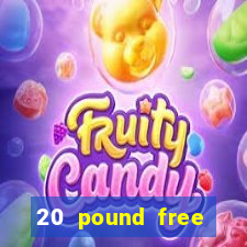 20 pound free bingo no deposit