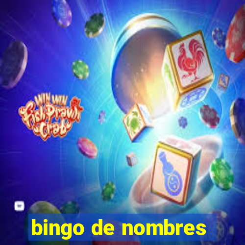 bingo de nombres