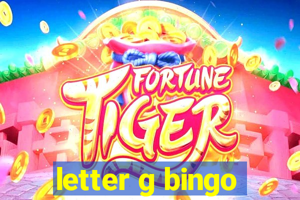 letter g bingo