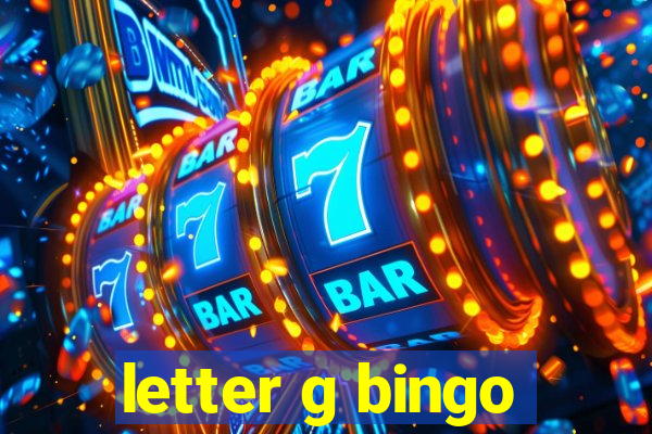 letter g bingo