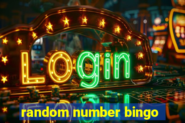 random number bingo