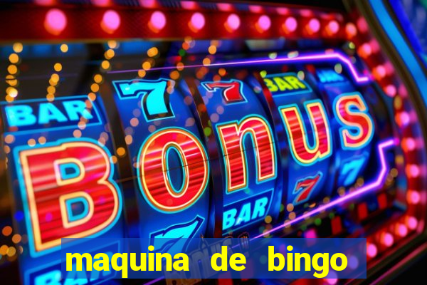 maquina de bingo show ball