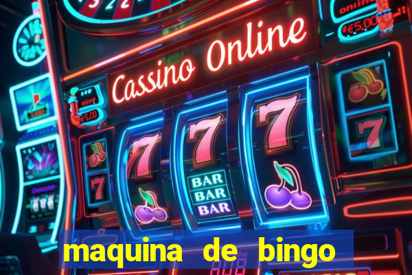 maquina de bingo show ball